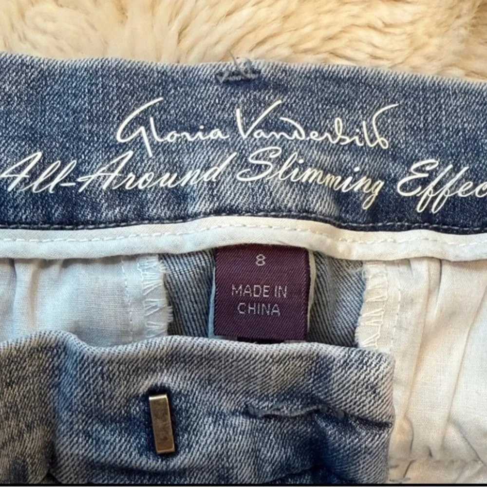 Gloria Vanderbilt Light Blue Denim Pants